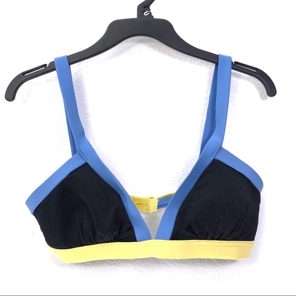 Lands' End Other - Lands' End Color Block AquaSport Triangle Bikini